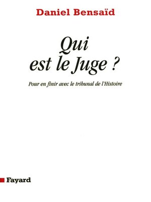 cover image of Qui est le Juge